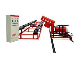 Reinforcing cage forming machine